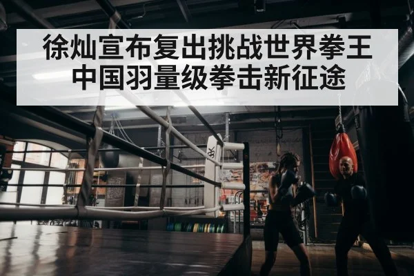 徐灿宣布复出挑战世界拳王 中国羽量级拳击新征途 - jiuyou